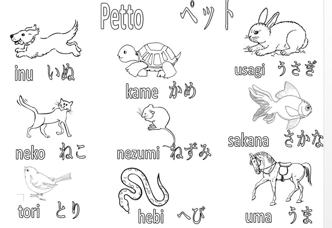 Animals - Japanese Teaching Ideas